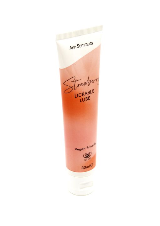 Strawberry Lickable Lube 30ml image number 2.0