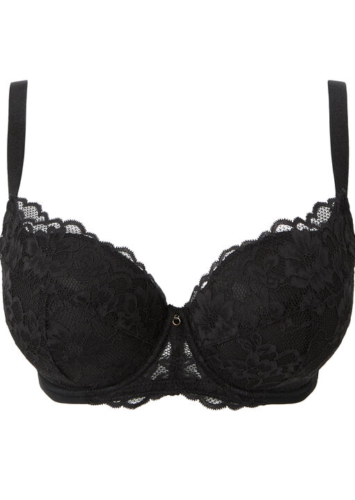 Sexy Lace Padded Balcony Bra image number 11.0