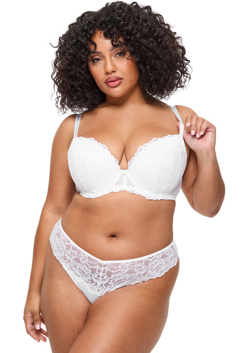 Sexy Lace Padded Plunge Bra - Pack of 2 image number 8.0