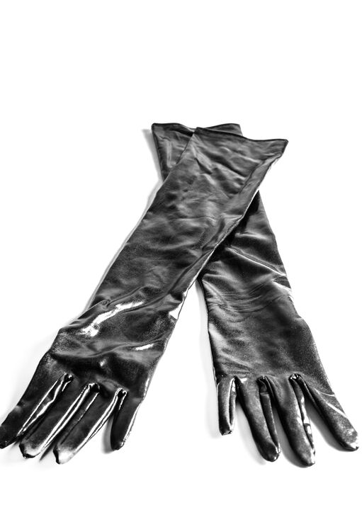 Long Wet Look Gloves Ann Summers