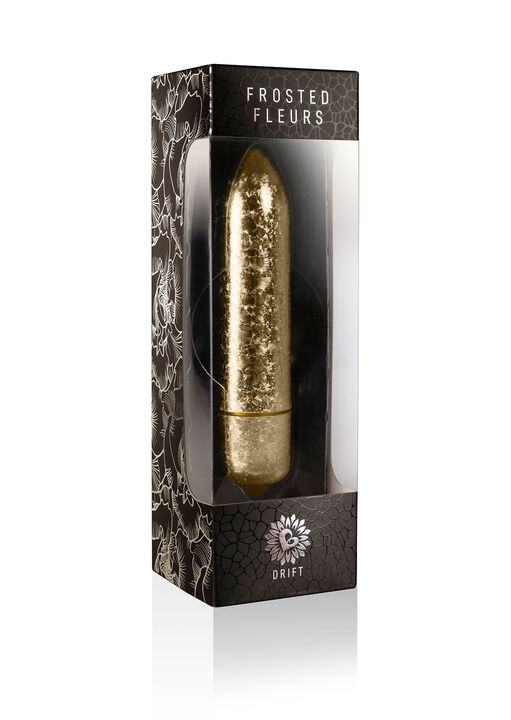 Frosted Fleurs Gold Bullet Vibrator image number 1.0
