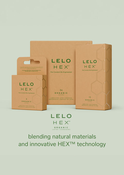  LELO Hex Condoms Organic - 12 Pack image number 4.0