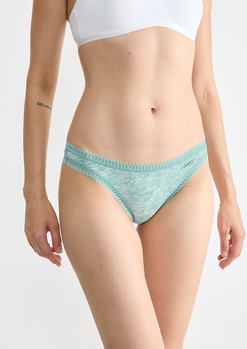 Sloggi Go Crush String 3 Pack - Teal image number 2.0