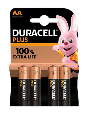 Duracell Plus AA x4