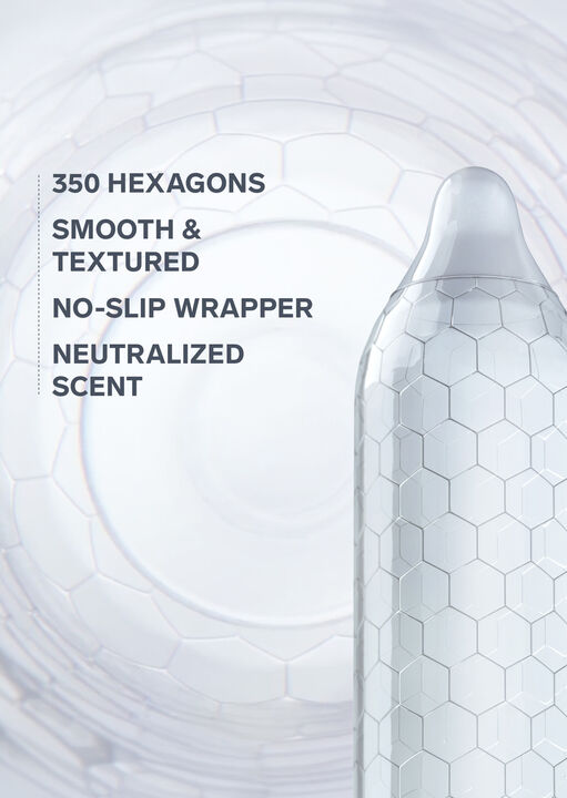 LELO Hex Condoms Original - 3 Pack image number 1.0
