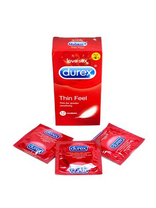Durex Thin Feel Condoms 12 Pack