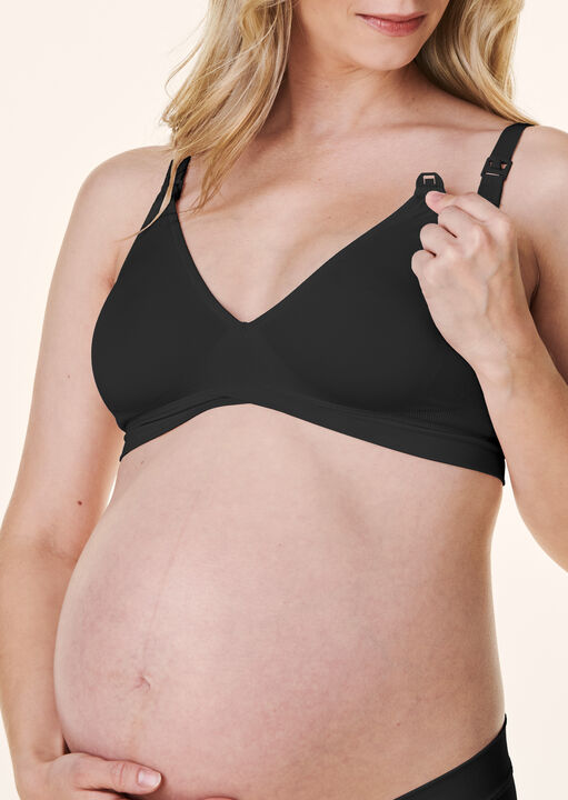 V-Neck Nursing Bra image number 2.0