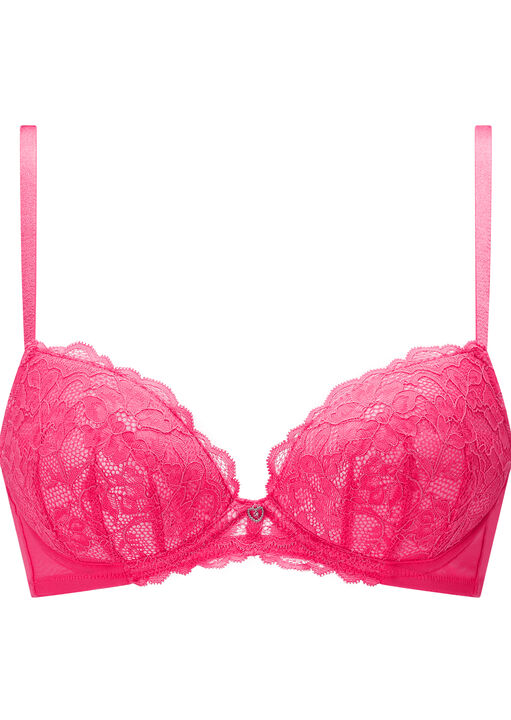 Sexy Lace Padded Plunge Bra image number 9.0