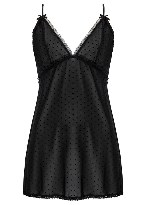 Boudoir Belle Satin Chemise Lingerie image number 6.0
