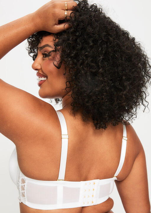 Endless Attraction Padded Fuller Bust Balcony Multiway Bra image number 4.0