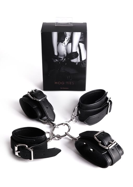 Adjustable PU Hogtie Bondage Restraints image number 4.0