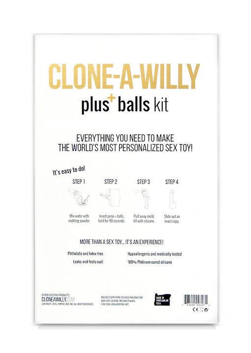 Clone A Willy Kit Including Balls image number 2.0