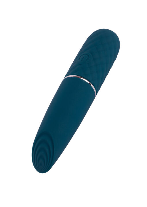 Self Love Ripple Texture Silicone Bullet Vibrator image number 2.0