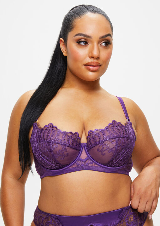 The Headturner Fuller Bust Non Pad Balcony Bra image number 0.0