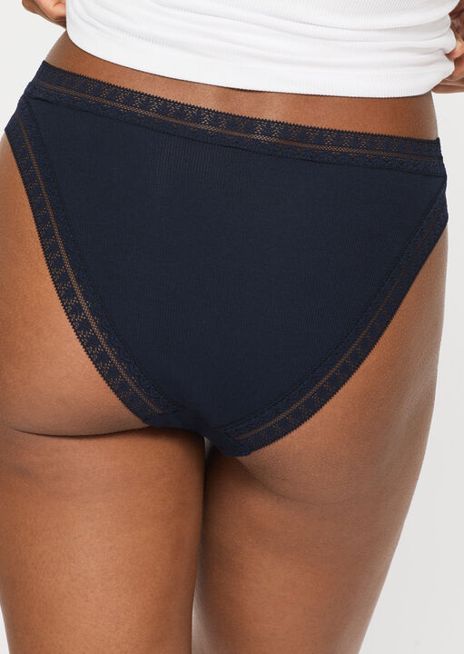3 Pack Cotton High Leg Brief image number 5.0