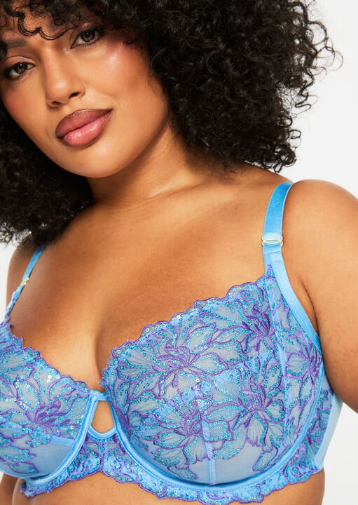 Camille Non Padded Fuller Bust Balcony Bra image number 1.0