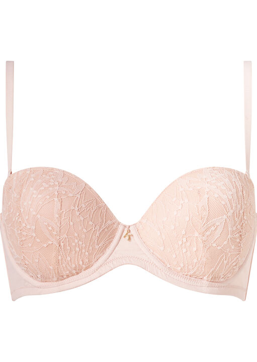 Knickerbox Louisa Lace Padded Strapless Bra image number 6.0