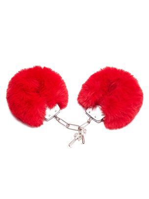 Plush Faux Fur Bondage Handcuffs