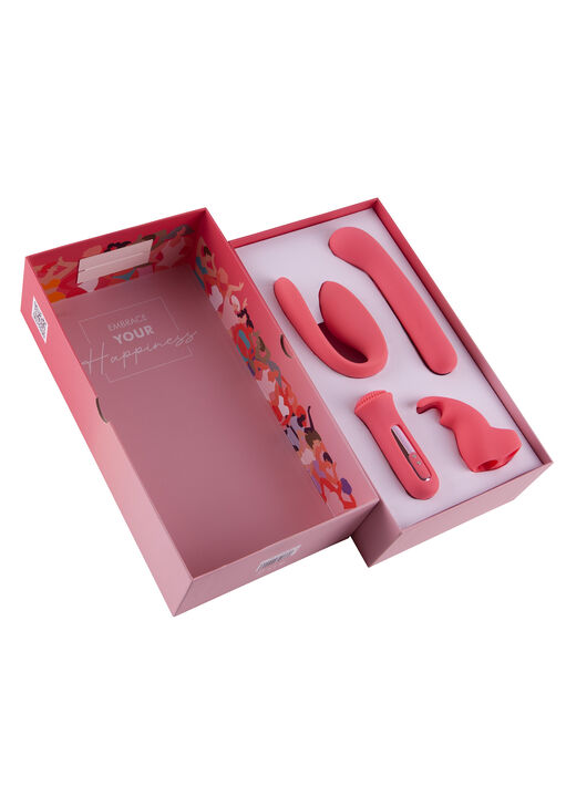 Self Love Bullet Vibrator & Attachments 5 Piece Set image number 9.0