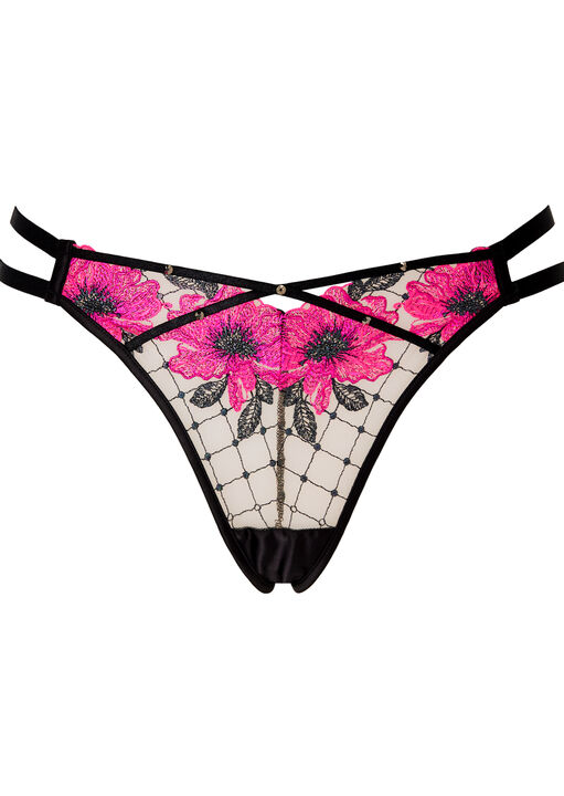 Boudoir Rose Thong image number 5.0