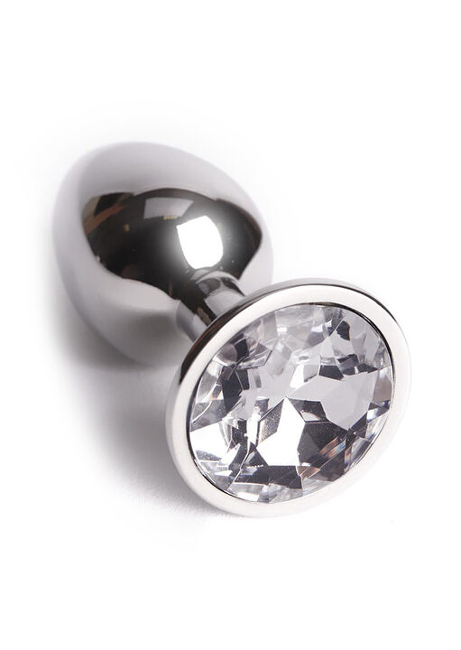 Round Metal Weighted Butt Plug image number 1.0