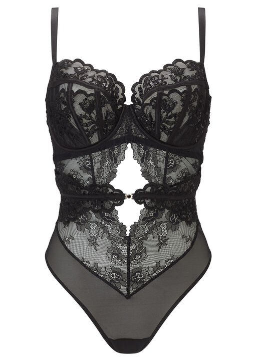 Icon Fuller Bust Padded Sequin Lingerie Body image number 5.0