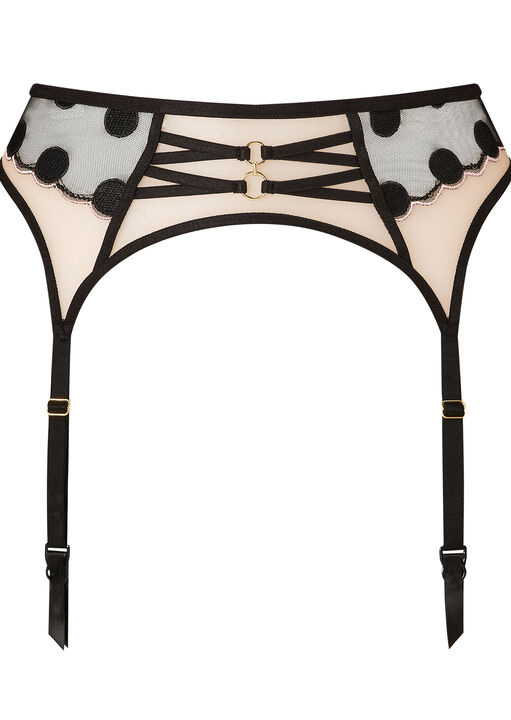 Sweetest Spot Embroidered Waspie Suspender image number 4.0