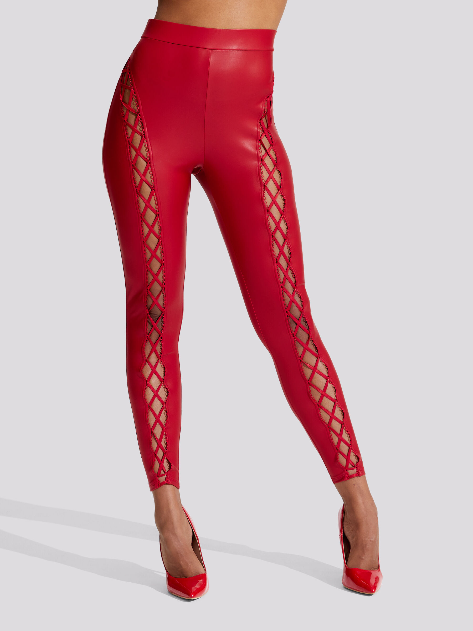 The Front Lace Up Leggings Ann Summers