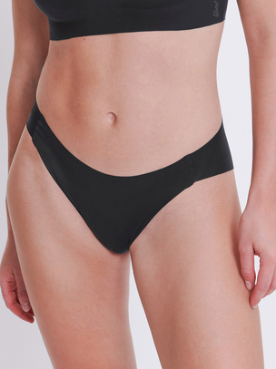 Zero Feel 2.0 High Leg Brief - Black