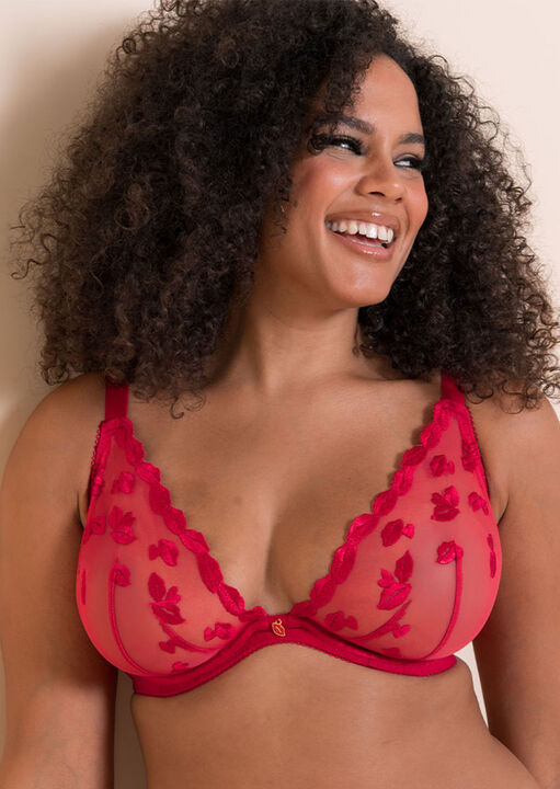 Pucker Up Plunge Bra image number 1.0