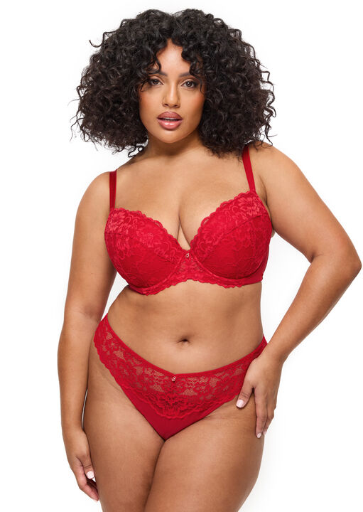 Sexy Lace Padded Plunge Bra 2 Pack image number 8.0