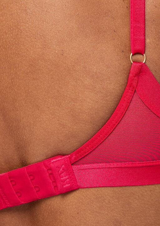 Zadie Non Pad Crop Bralette image number 5.0