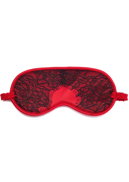 Satin and Lace Blindfold image number 1.0