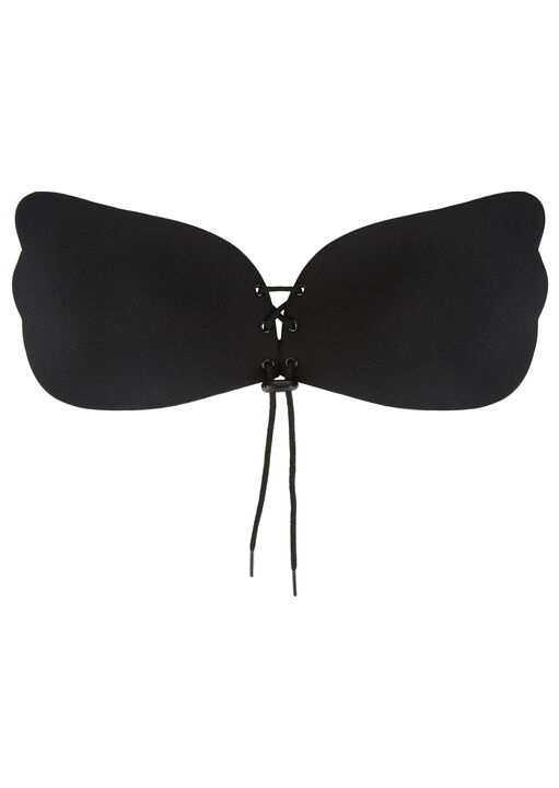 Lace-Up Stick On Bra image number 0.0