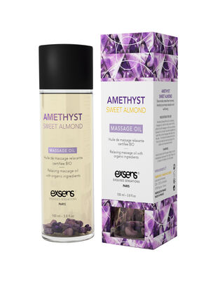 Exsens Amethyst Sweet Almond Massage Oil