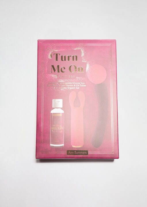 Turn Me On Dual Stimulation Silicone 2 Piece Couples Gift Set image number 0.0