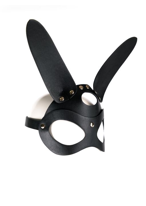 Bondage Tuxedo Bunny Mask & Collar Set image number 3.0
