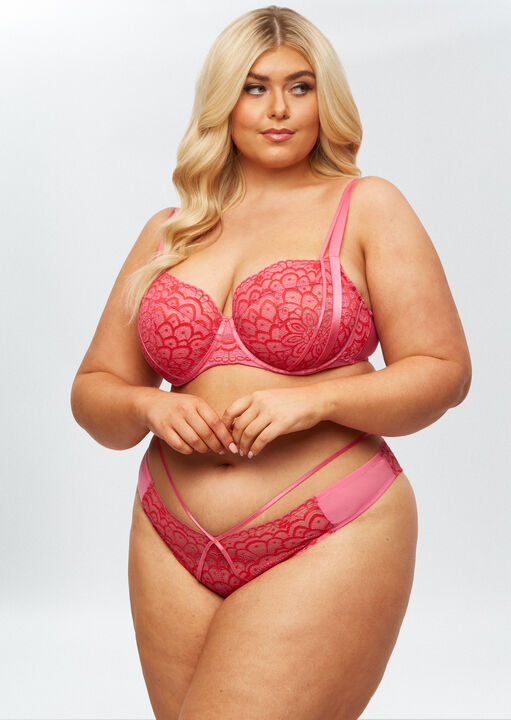 The Sweet Treat Fuller Bust Non Padded Balcony Bra image number 0.0