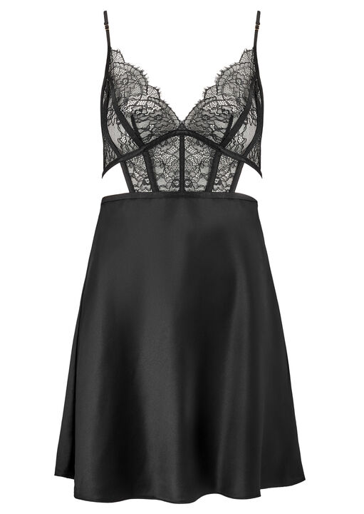 Celestine Lace Chemise Lingerie image number 3.0