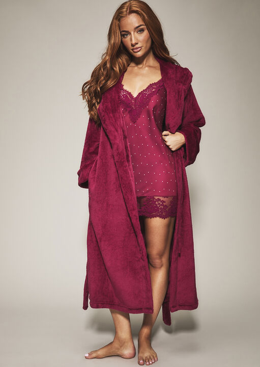 Knickerbox Renee Satin Lace Chemise Lingerie image number 3.0