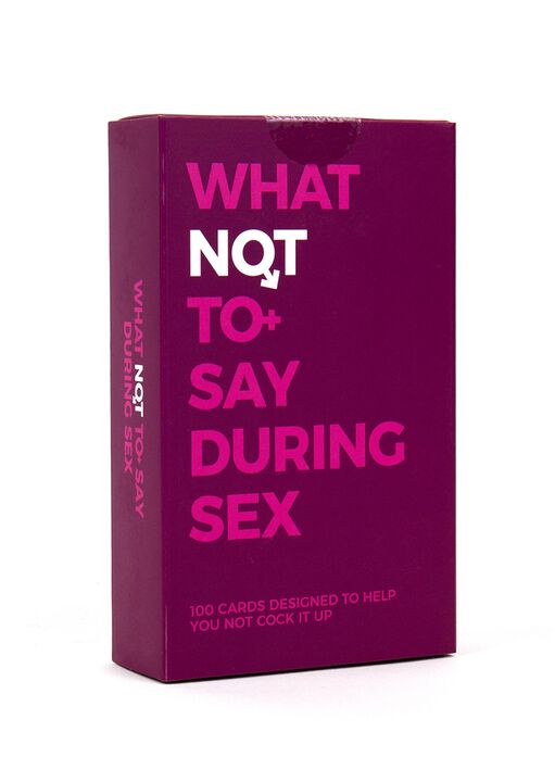 What Not To Say During Sex image number 1.0