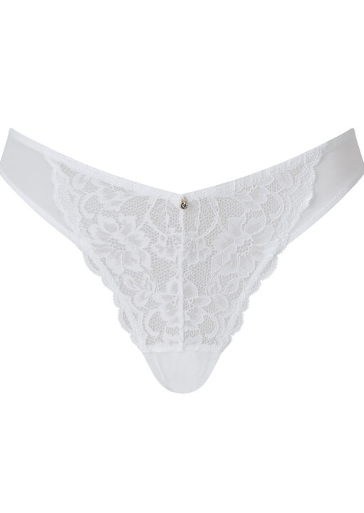 Sexy Lace Crotchless Brazilian Knickers image number 5.0
