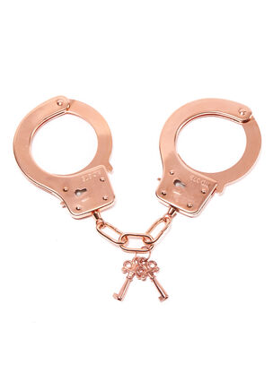 Signature Rose Gold Metal Handcuffs