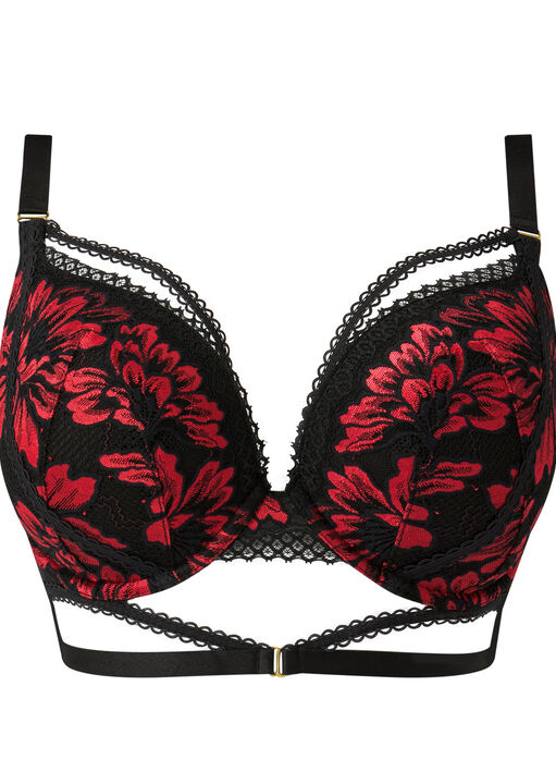 Yours Truly Padded Plunge Bra image number 9.0