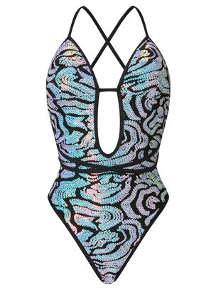 Dark Water Retreat Swimsuit - Multi