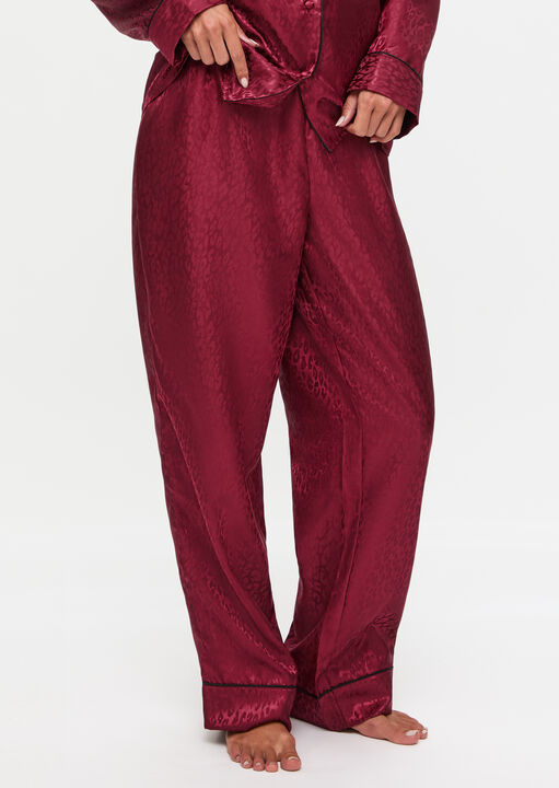 Signature Satin Long Pyjama Set image number 2.0