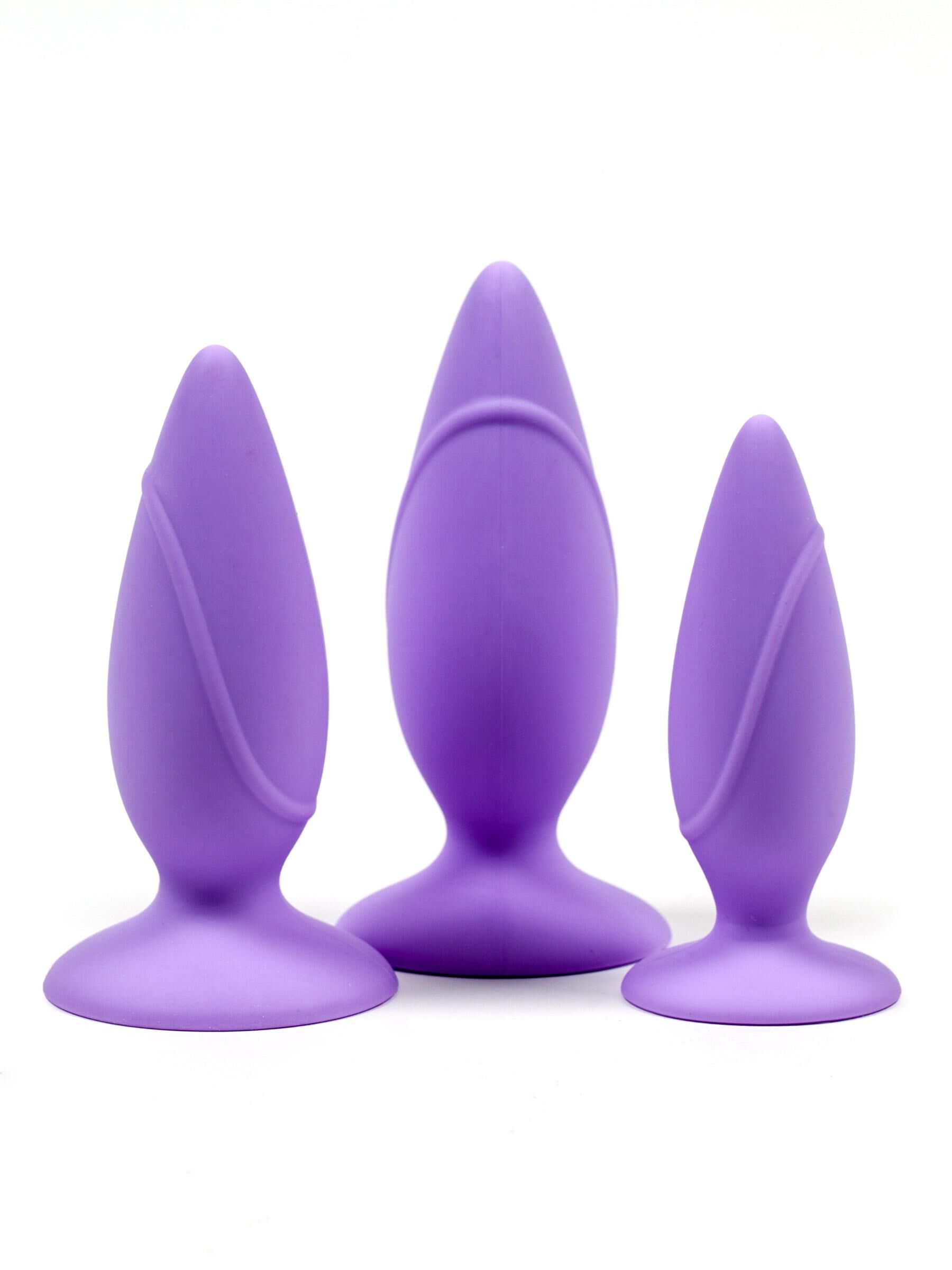 Silicone Butt Plug 3 Piece Anal Training Kit | Ann Summers Silicone Butt Plug 3 Piece Anal Training Kit | Ann Summers