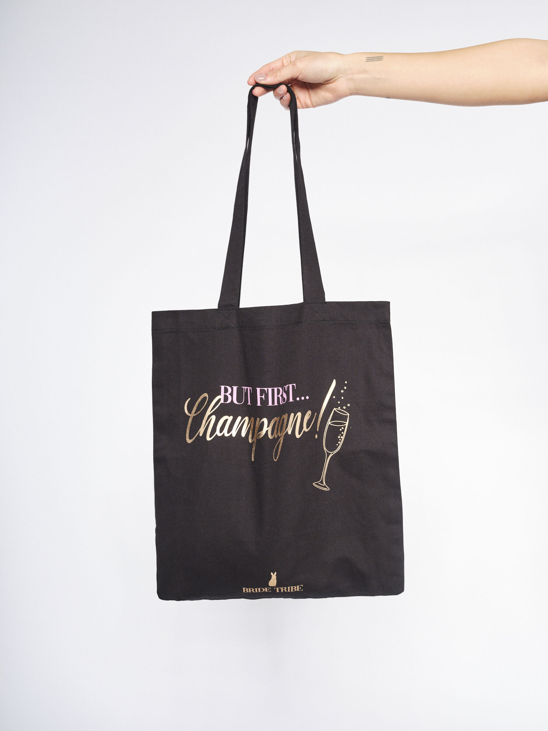 But First Champagne Bag
