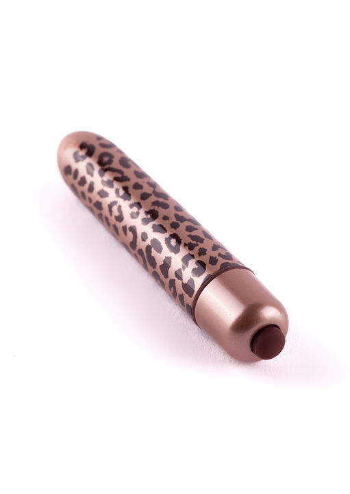 Wild Obsession 10 Function Animal Print Bullet Vibrator image number 1.0