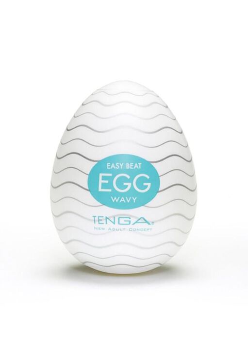 Tenga Egg Wavy Masturbator image number 0.0